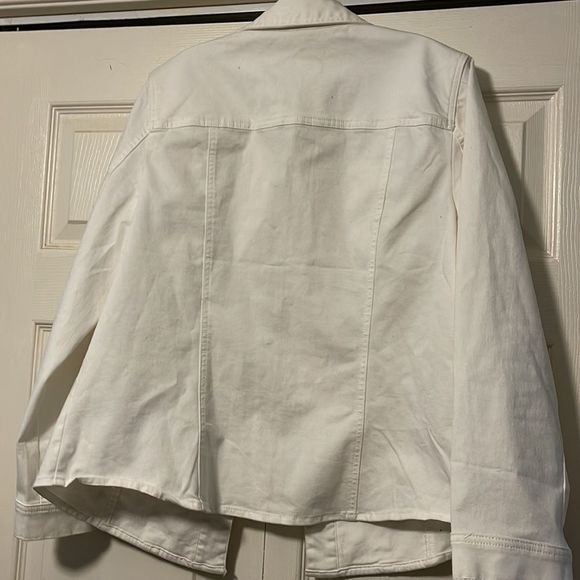 CHICOs Perfect Stretch white jacket size CHICO 2 (see measurement) - Picture 5 of 6